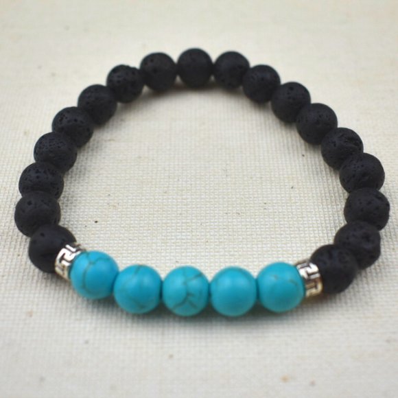 3/$15 - Essential Oil Bracelet – Turquoise - Picture 6 of 10